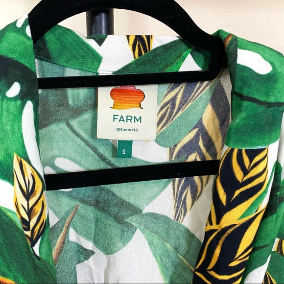 ❗️SOLD❗️Farm Rio Max Amazonia Long Sleeve Dress - Picture 5 of 11